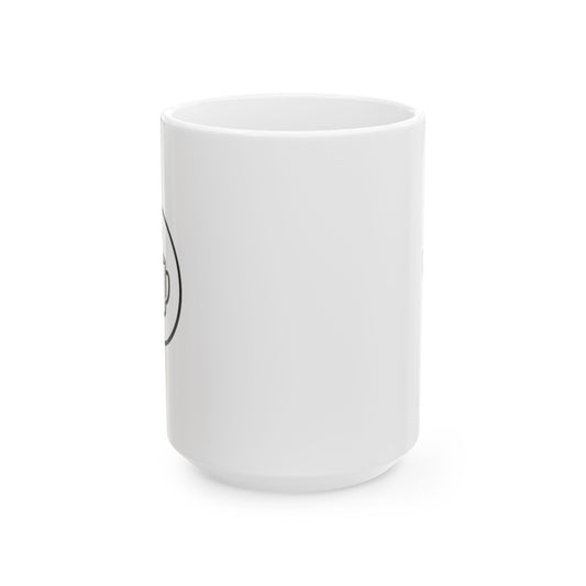 Minimalist Coffee Mug – Simple Hot Coffee Design (11oz, 15oz)